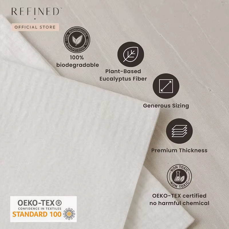 Biodegradable Disposable Facial Towels